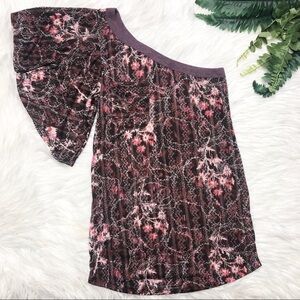 NWT Free People One Shoulder Top XS